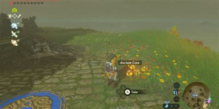 Which guardians drop ancient cores?